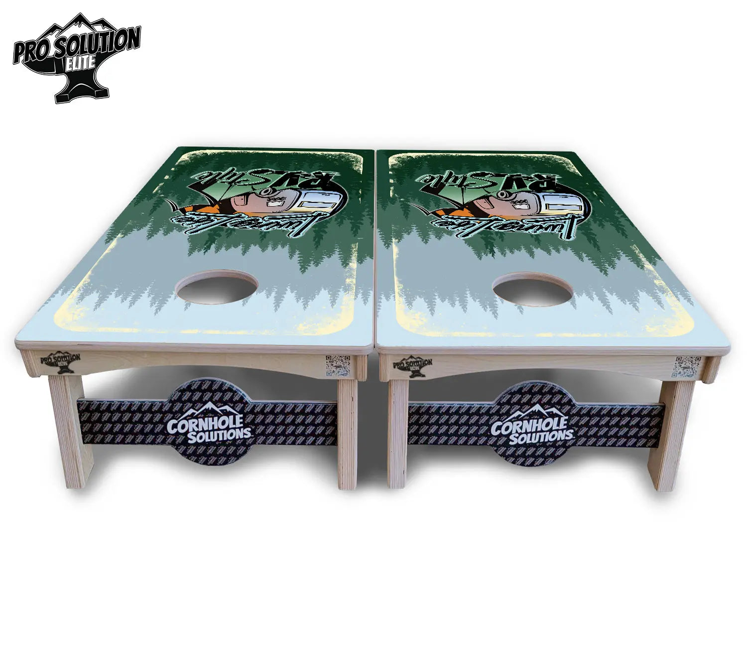 Living Life RV Style Cornhole Boards - Pro Solution Elite Series Cornhole Solutions