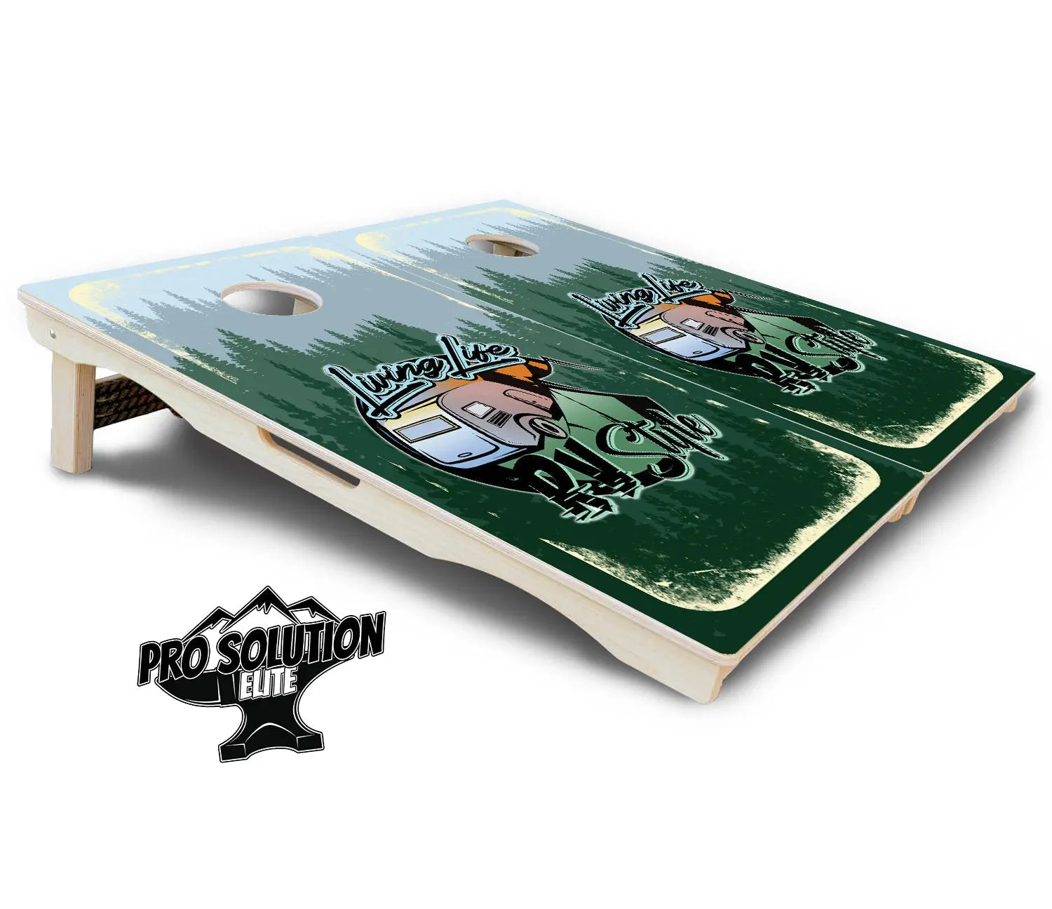 Living Life RV Style Cornhole Boards - Pro Solution Elite Series Cornhole Solutions