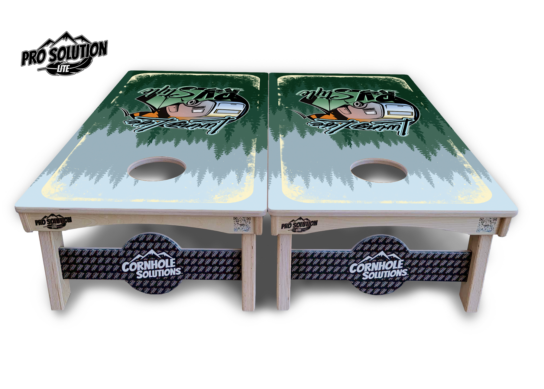 Living Life RV Style Cornhole Boards - Pro Solution Lite Series Cornhole Solutions
