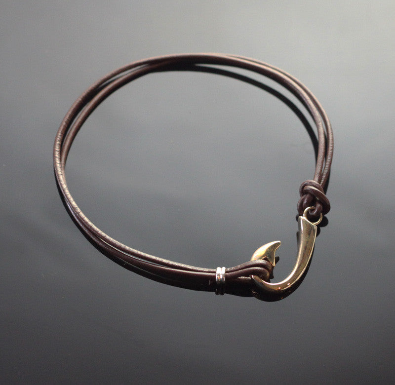 Bronze Hook Anklet-BRAP1039