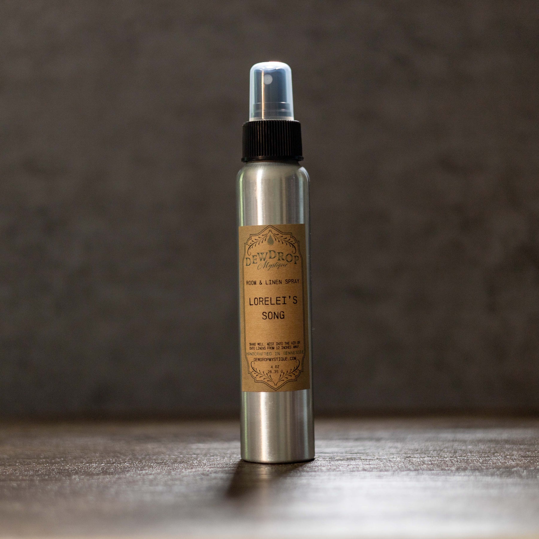 Lorelei's Song Room Spray by Dewdrop Mystique LLC, scented candle detail photo 2