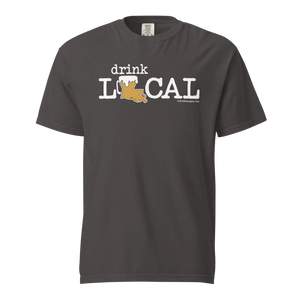 Louisiana Beer Mug Tee – Drink Local - COMFORT COLORS BRAND TEE Drink Beer Gear