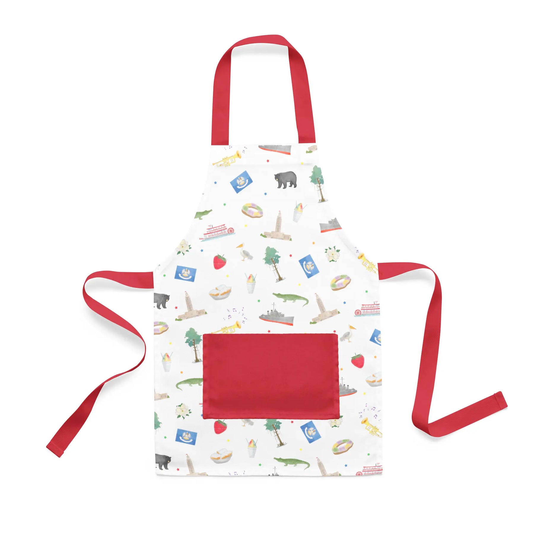 Louisiana Kid's Apron Nola Tawk