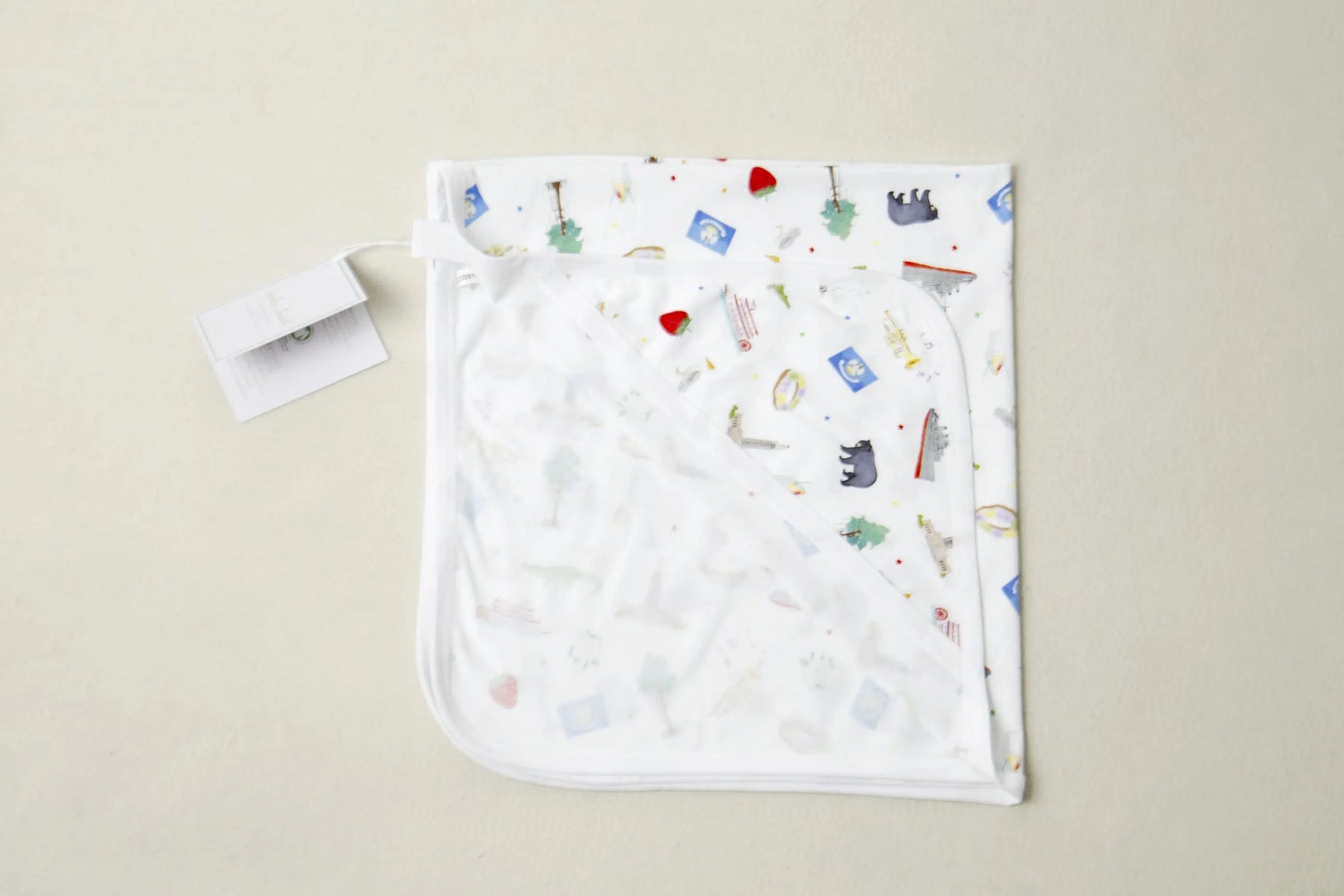 Louisiana Kids Cotton Baby Blanket Nola Tawk