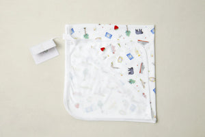 Louisiana Kids Cotton Baby Blanket Nola Tawk