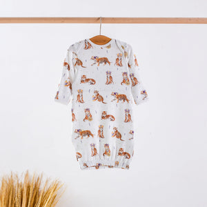 MVC: Louisiana Tigers Organic Cotton Pajama Set Nola Tawk