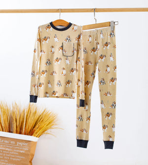 MVP: Louisiana Saints Organic Cotton Pajama Set Nola Tawk