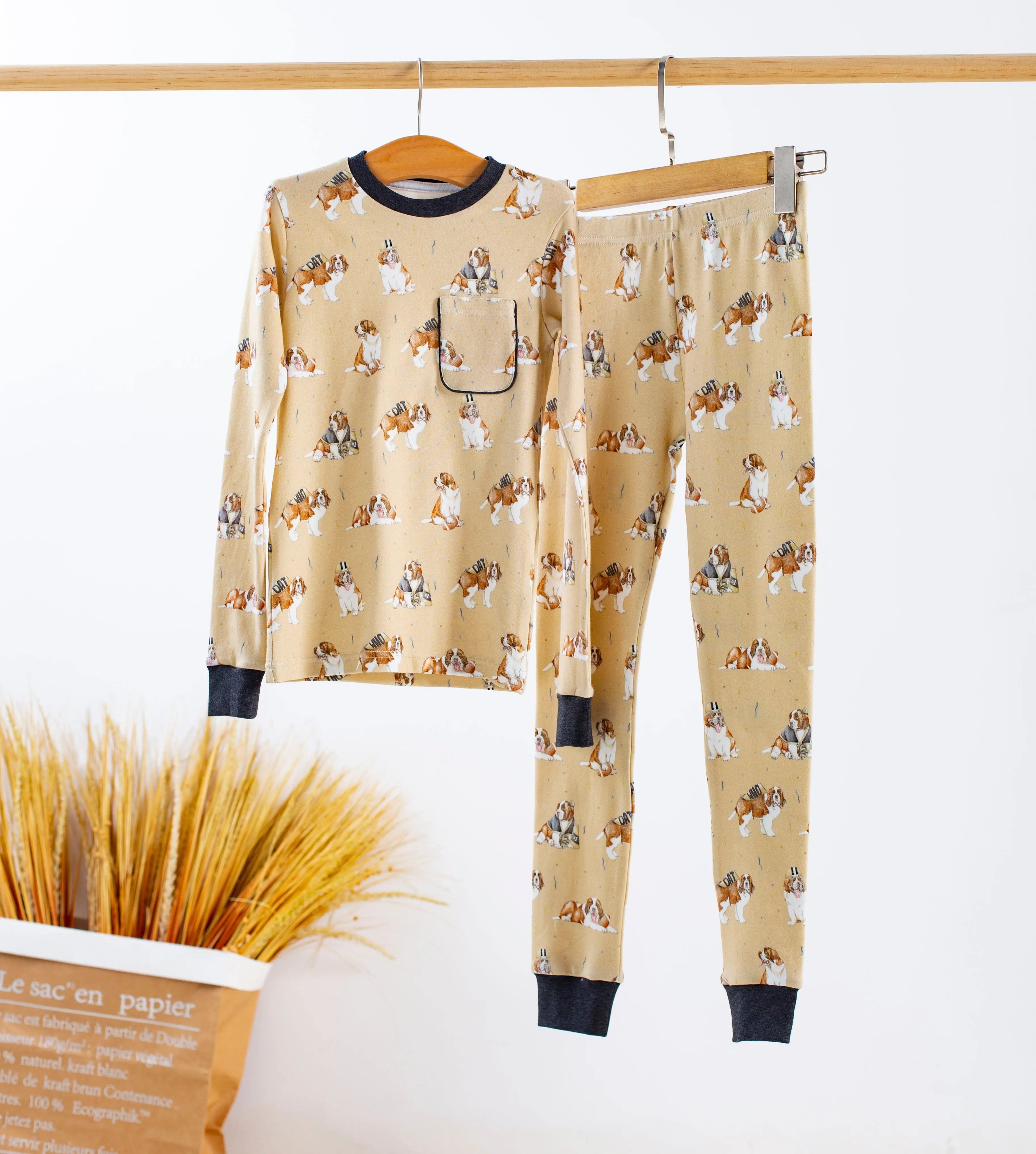 MVP: Louisiana Saints Organic Cotton Pajama Set Nola Tawk