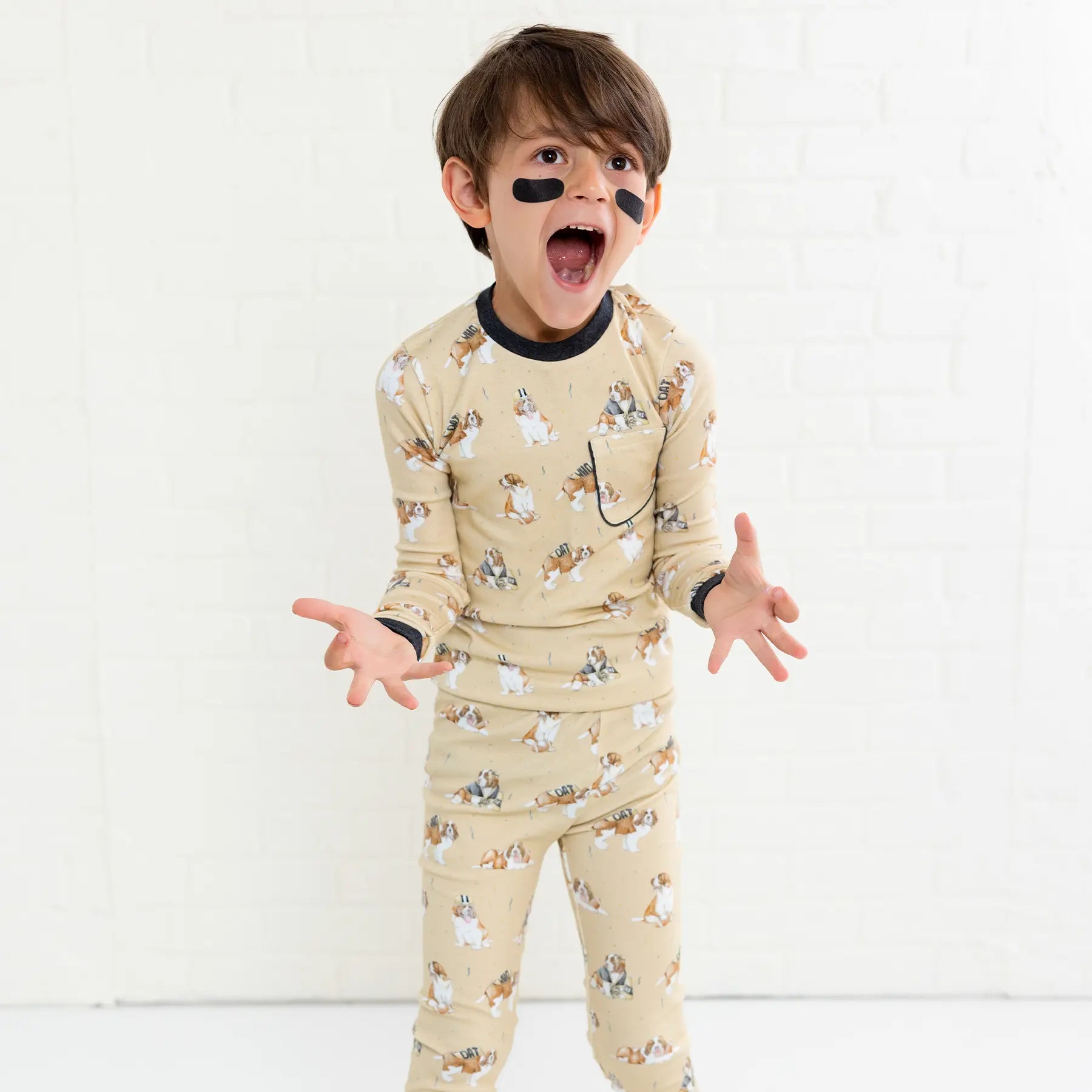 MVP: Louisiana Saints Organic Cotton Pajama Set Nola Tawk