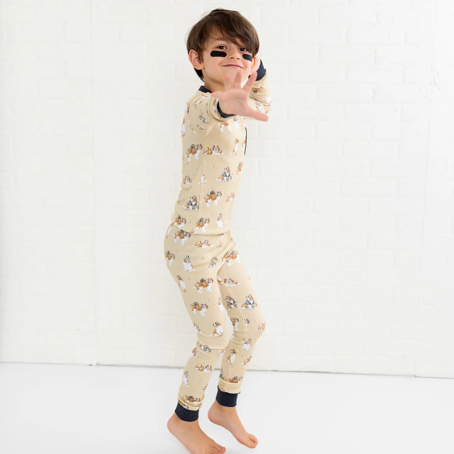 MVP: Louisiana Saints Organic Cotton Pajama Set Nola Tawk