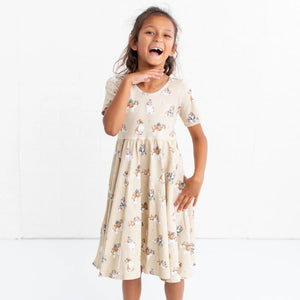 MVP: Louisiana Saints Organic Cotton Twirl Dress Nola Tawk