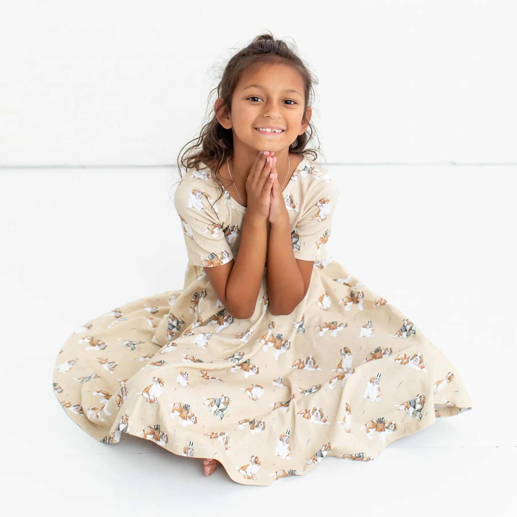 MVP: Louisiana Saints Organic Cotton Twirl Dress Nola Tawk