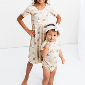 MVP: Louisiana Saints Organic Cotton Twirl Dress Nola Tawk