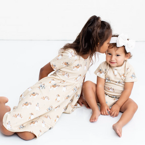 MVP: Louisiana Saints Organic Cotton Twirl Dress Nola Tawk