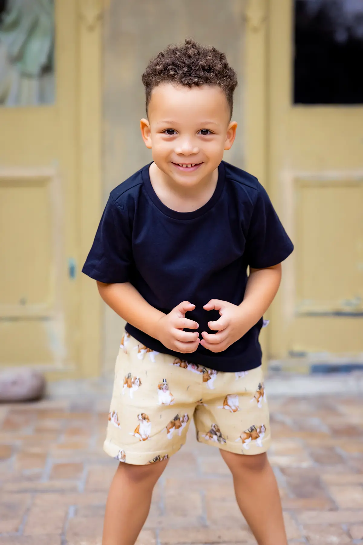 MVP: Louisiana Saints Organic Muslin Shorts Nola Tawk