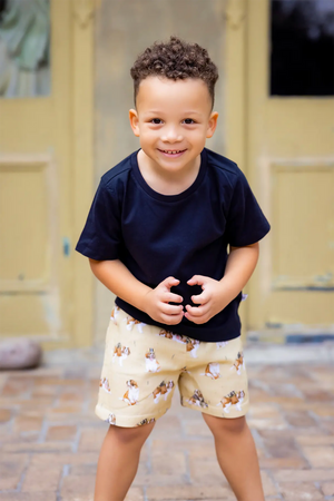 MVP: Louisiana Saints Organic Muslin Shorts Nola Tawk