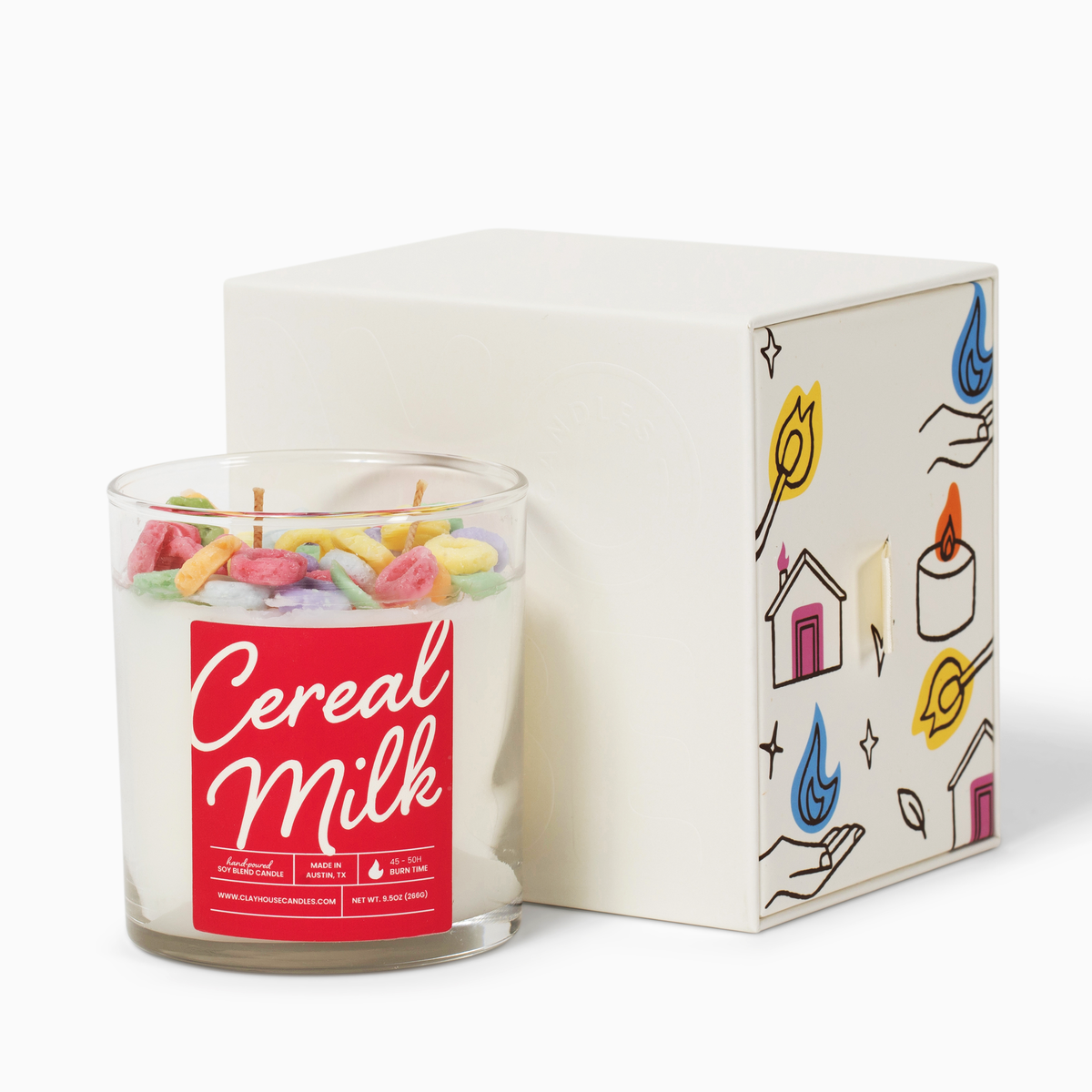 Cereal Milk Container Candle