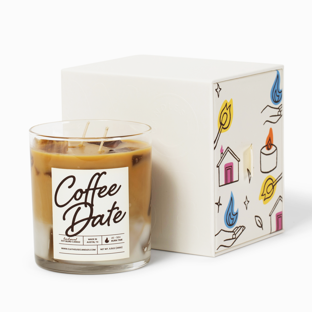 Coffee Date Container Candle