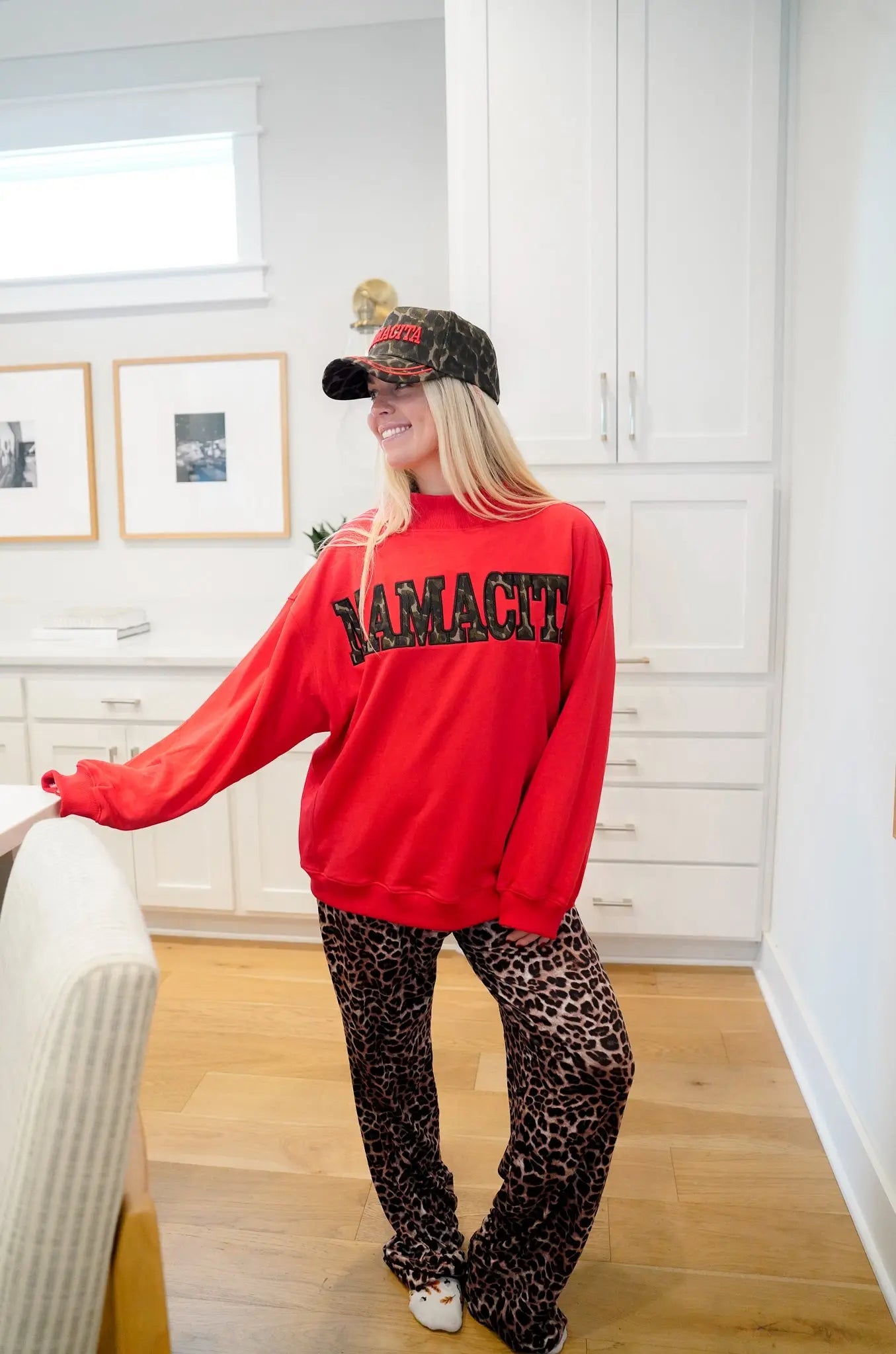 Mamacita - Leopard Vintage Hat - PREORDER KenzKustomz
