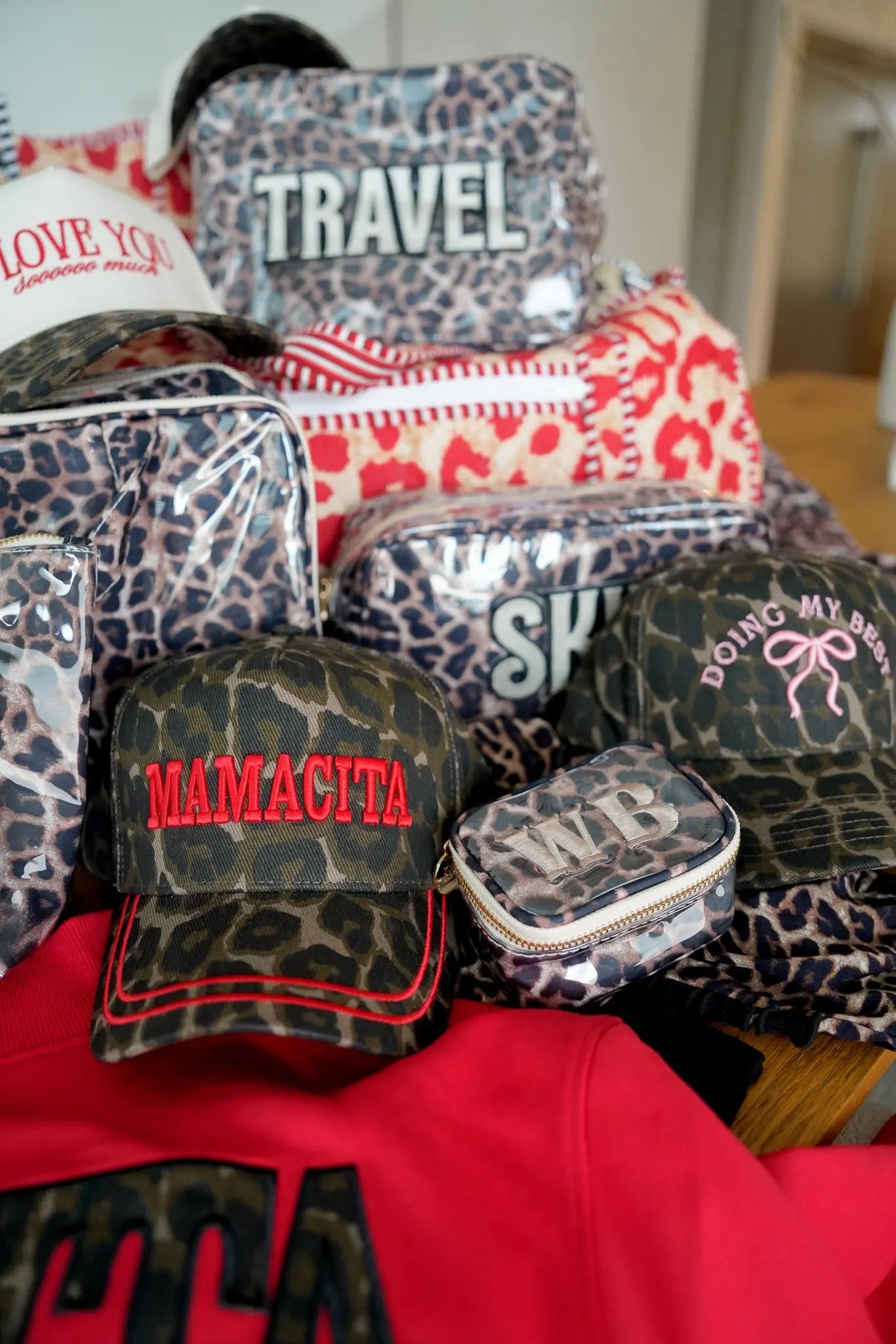 Mamacita - Leopard Vintage Hat - PREORDER KenzKustomz