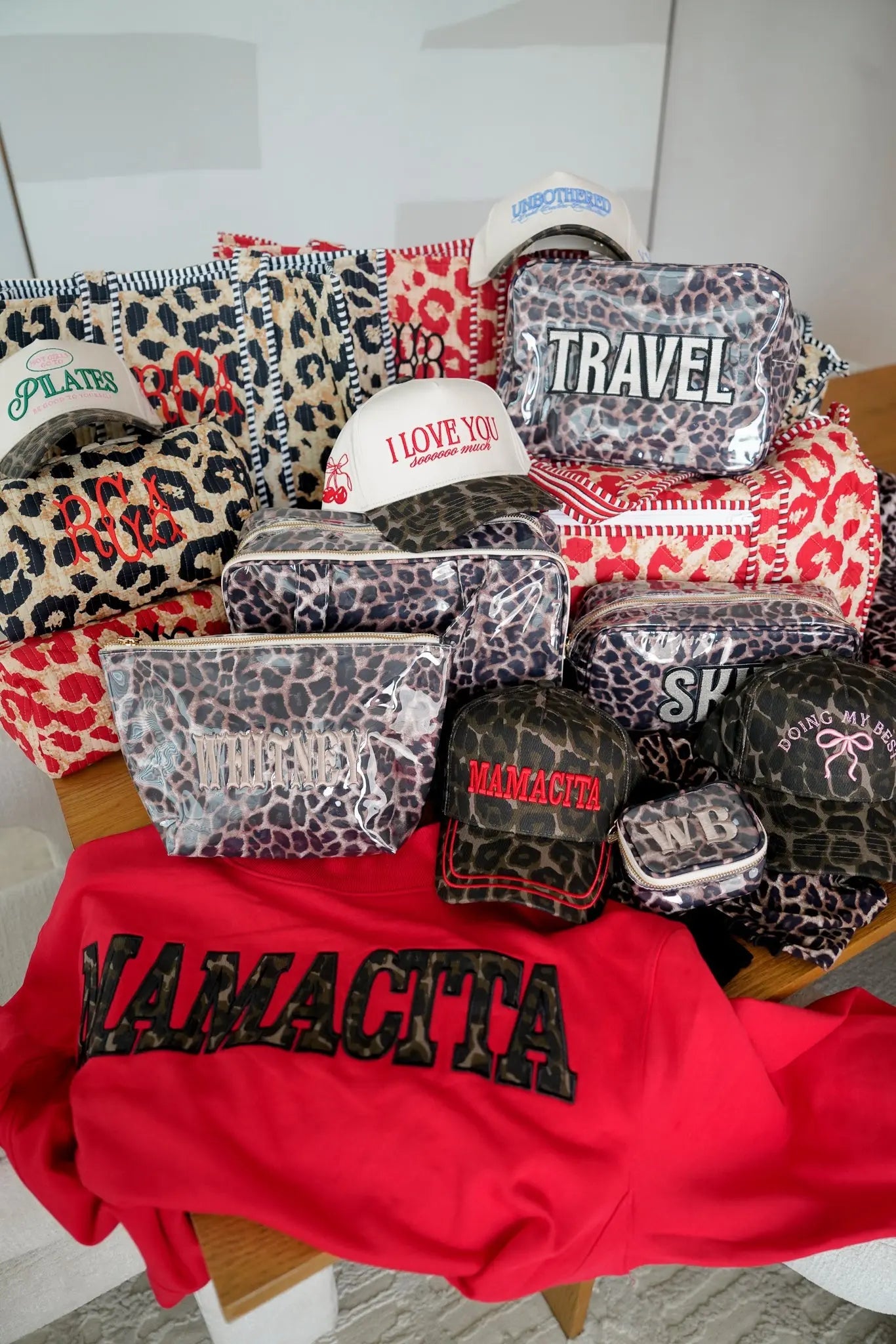 Mamacita - Leopard Vintage Hat - PREORDER KenzKustomz