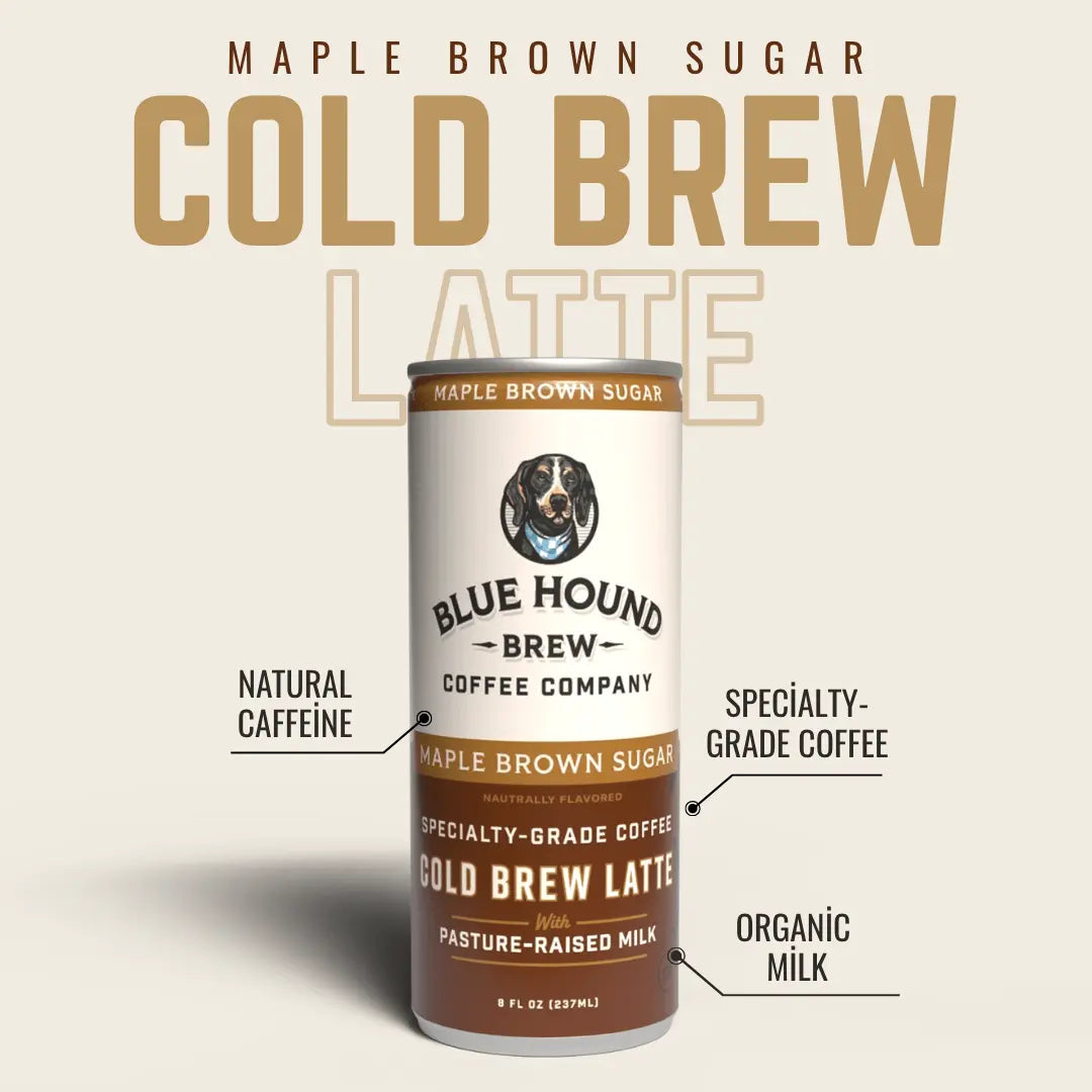 Maple Brown Sugar Latte Blue Hound Brew