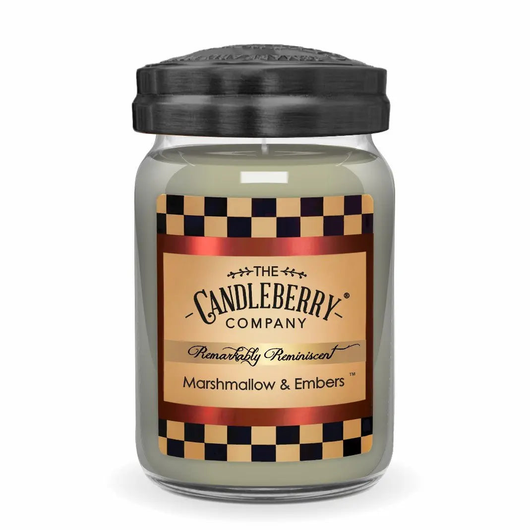 Marshmallow & Embers™, Large Jar Candle (Collective) The Candleberry® Candle Company