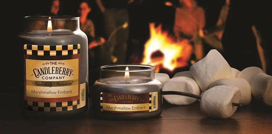 Marshmallow & Embers™, Small Jar Candle (Collective) The Candleberry® Candle Company