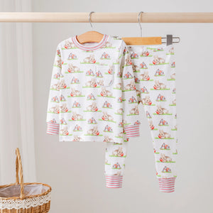Mascot Mania in Arkansas Organic Cotton Kids Pajamas Nola Tawk