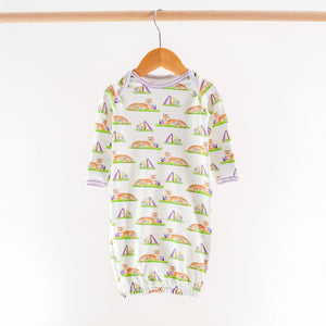 Mascot Mania in Louisiana Organic Cotton Kids Pajamas Nola Tawk