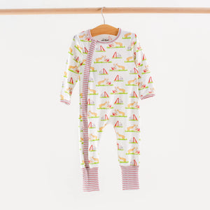 Mascot Mania in Mississippi Organic Cotton Kids Pajamas Nola Tawk
