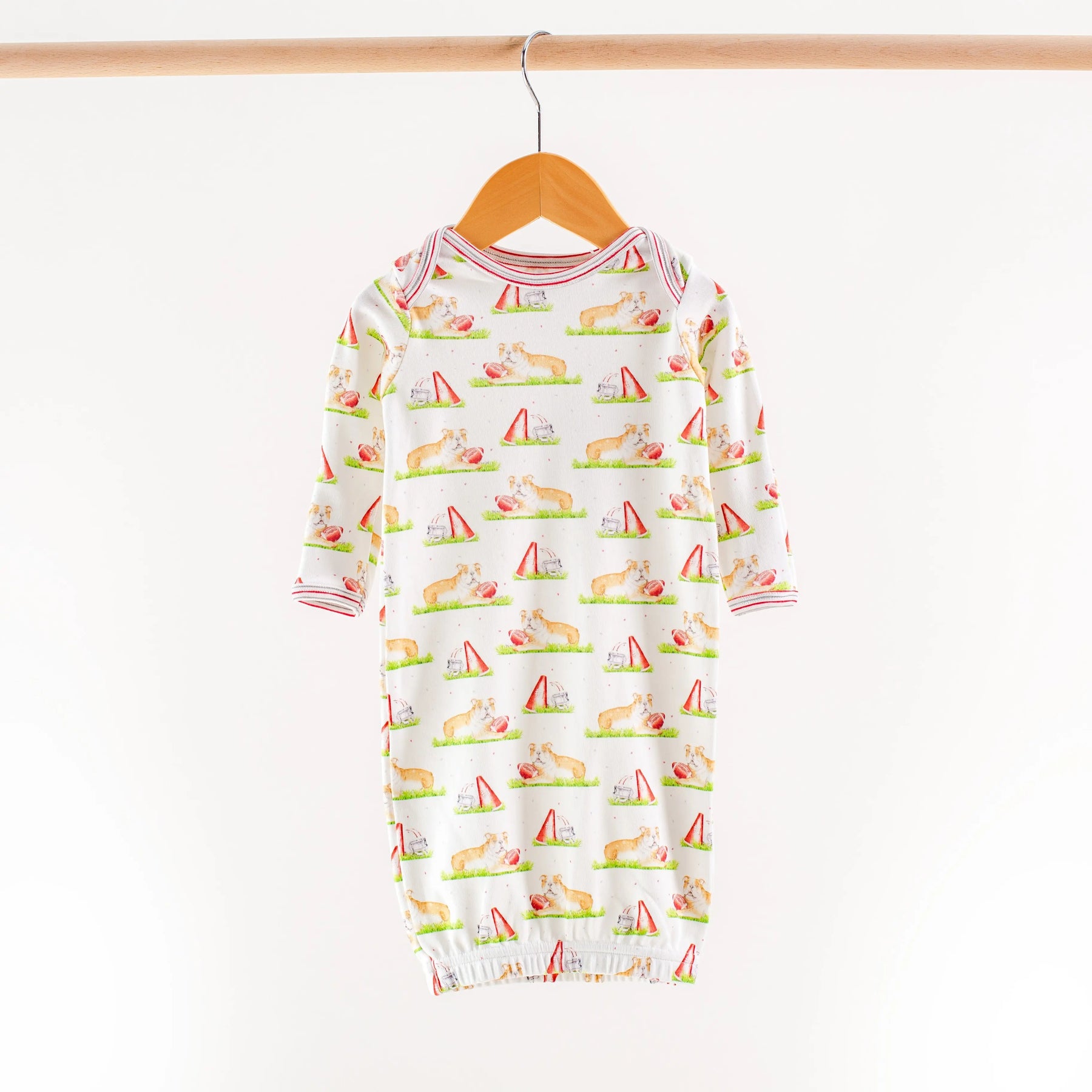 Mascot Mania in Mississippi Organic Cotton Kids Pajamas Nola Tawk