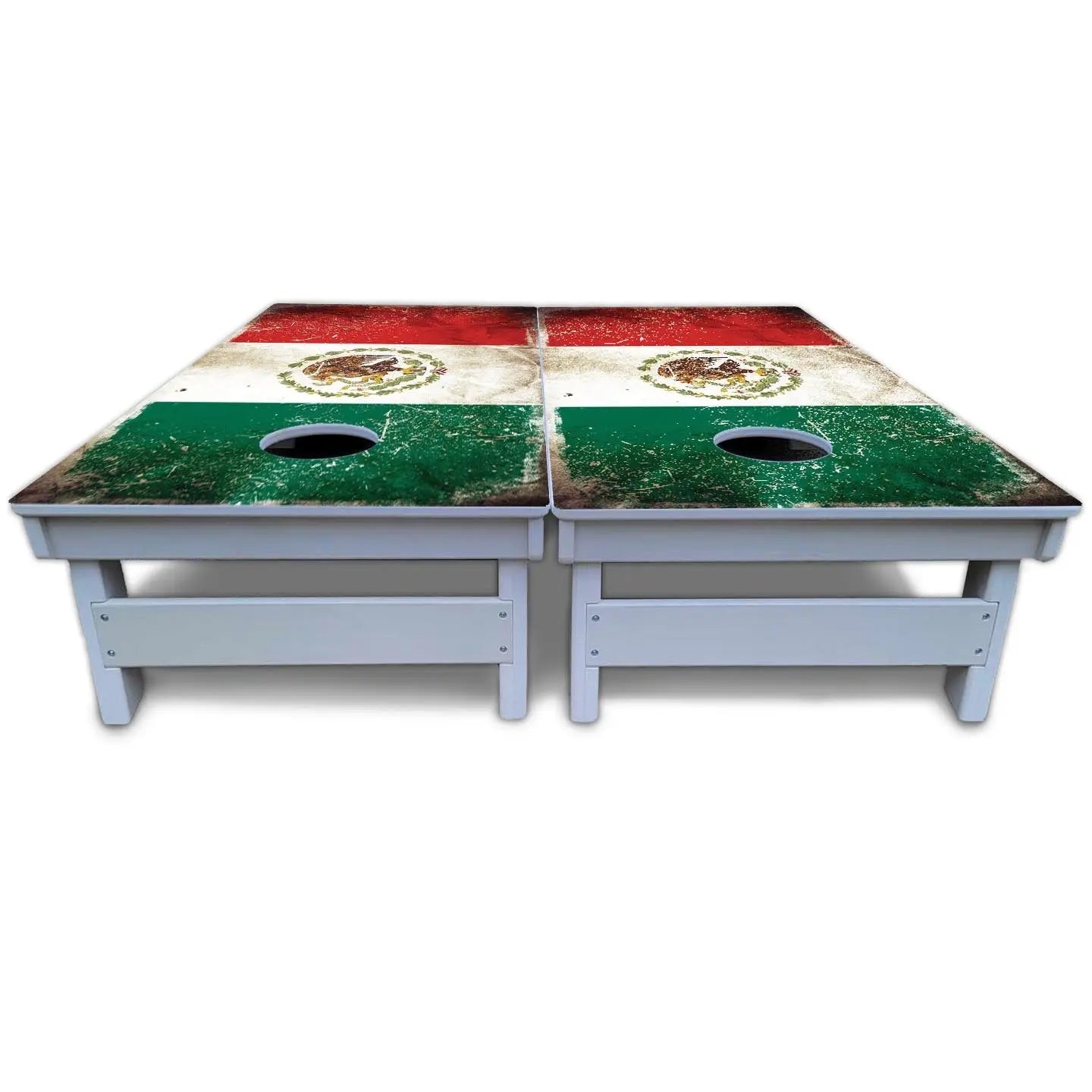 Mexico Flag Cornhole Boards - All Weather Series Cornhole Solutions