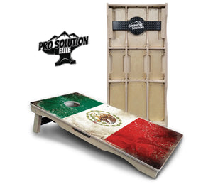 Mexico Flag Cornhole Boards - Pro Solution Elite Series Cornhole Solutions