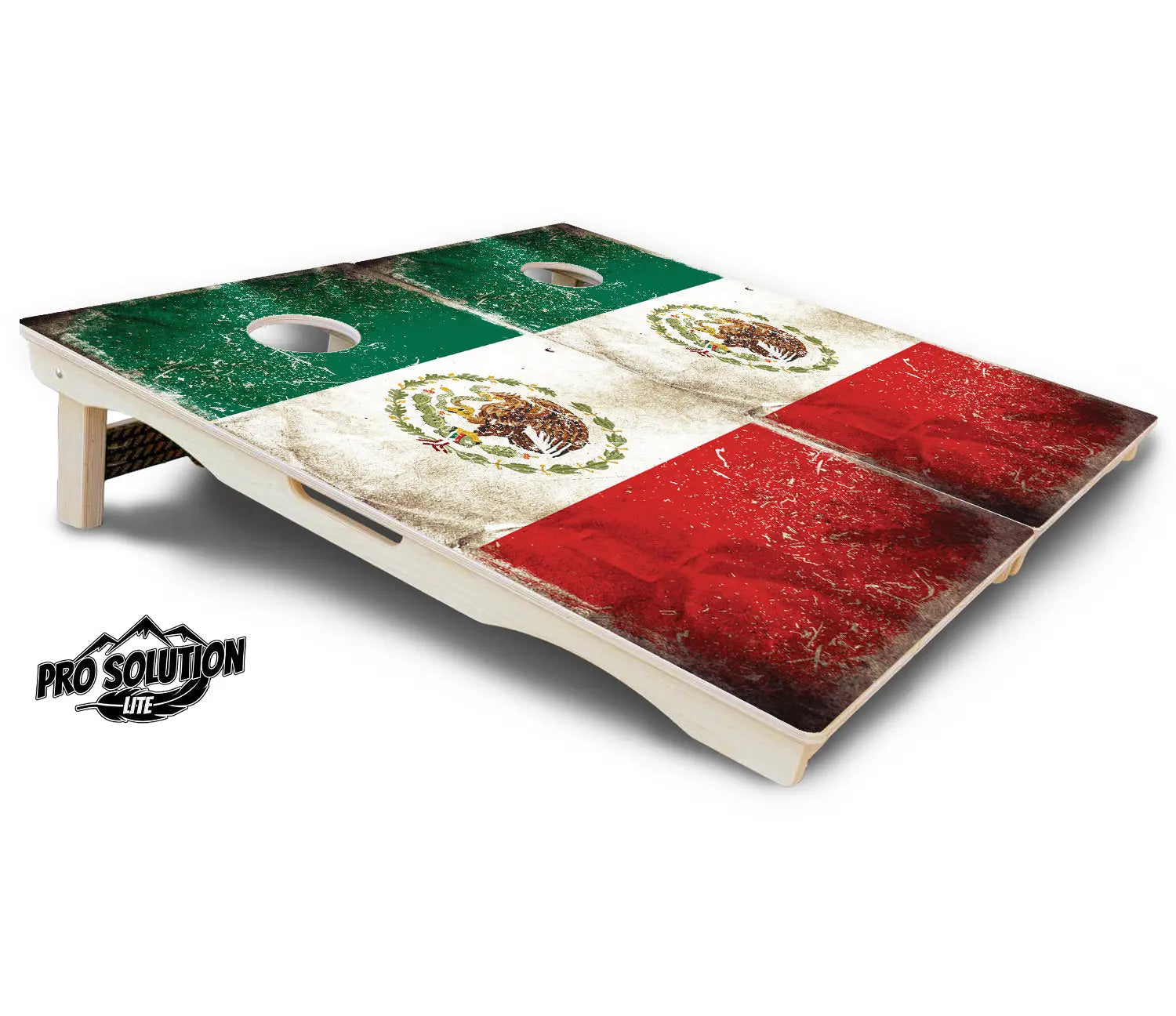 Mexico Flag Cornhole Boards - Pro Solution Lite Series Cornhole Solutions