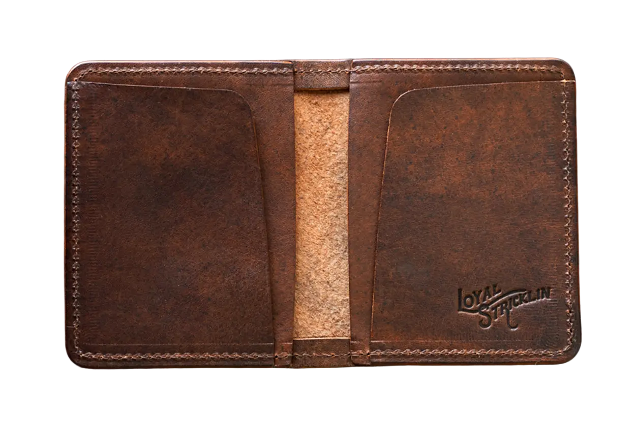 Miles Wallet - Cognac Nemesis Leather Loyal Stricklin