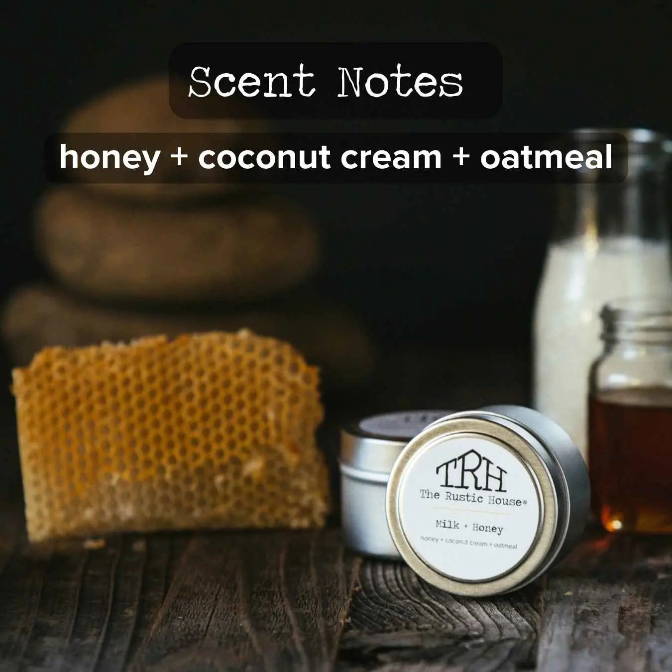 Milk + Honey Travel Tin The Rustic House