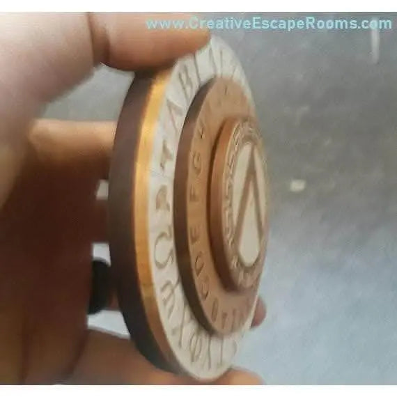 Mini Spartan Cipher Wheel for Escape Rooms Creative Escape Rooms