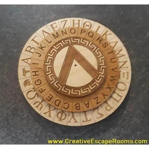 Mini Spartan Cipher Wheel for Escape Rooms Creative Escape Rooms