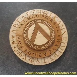 Mini Spartan Cipher Wheel for Escape Rooms Creative Escape Rooms