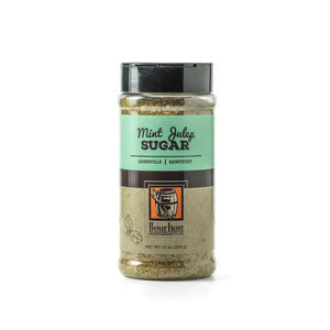 Mint Julep Sugar for cocktail rims, iced tea, fruit, and Kentucky Derby gifts