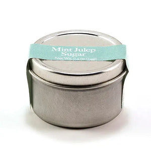 Bourbon Barrel Foods Mint Julep Sugar in tin for juleps and host gifts
