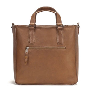 Ellington Leather Market Tote by Mission Mercantile Leather Goods, handmade leather goods detail photo 6