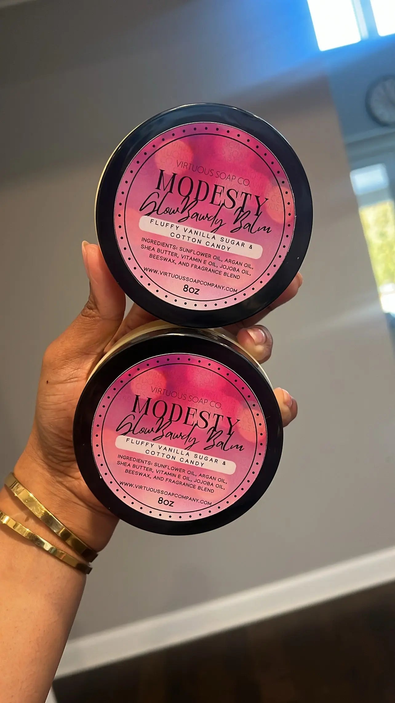 Modesty GLOW BAWDY BALM Virtuous Soap Company