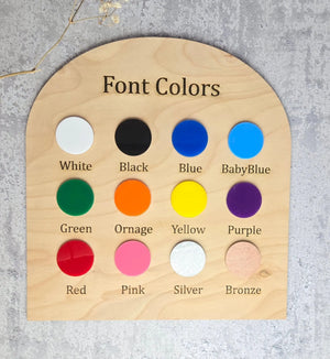 Monthly Wooden Milestone Photo Prop EverLee Creations