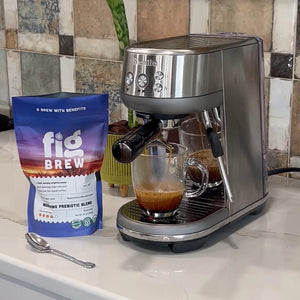 FigBrew Morning Prebiotic Blend low acid coffee alternative