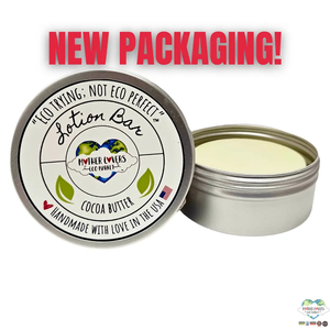 Mother Lovin Cocoa Butter Lotion Bar by Mother Lovers Eco Market, natural skincare main product photo