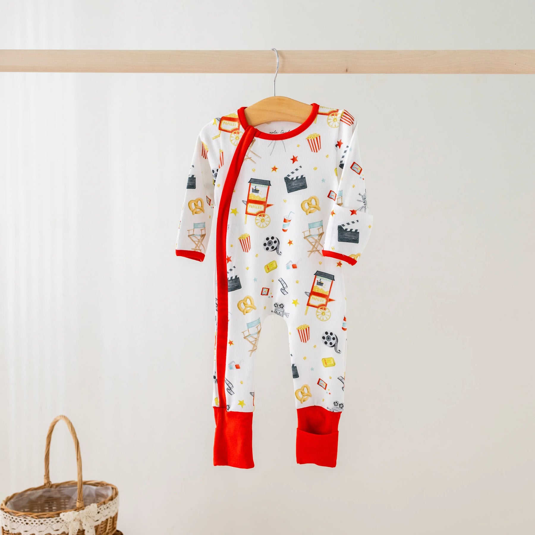 Movie Night Organic Cotton Pajamas Nola Tawk
