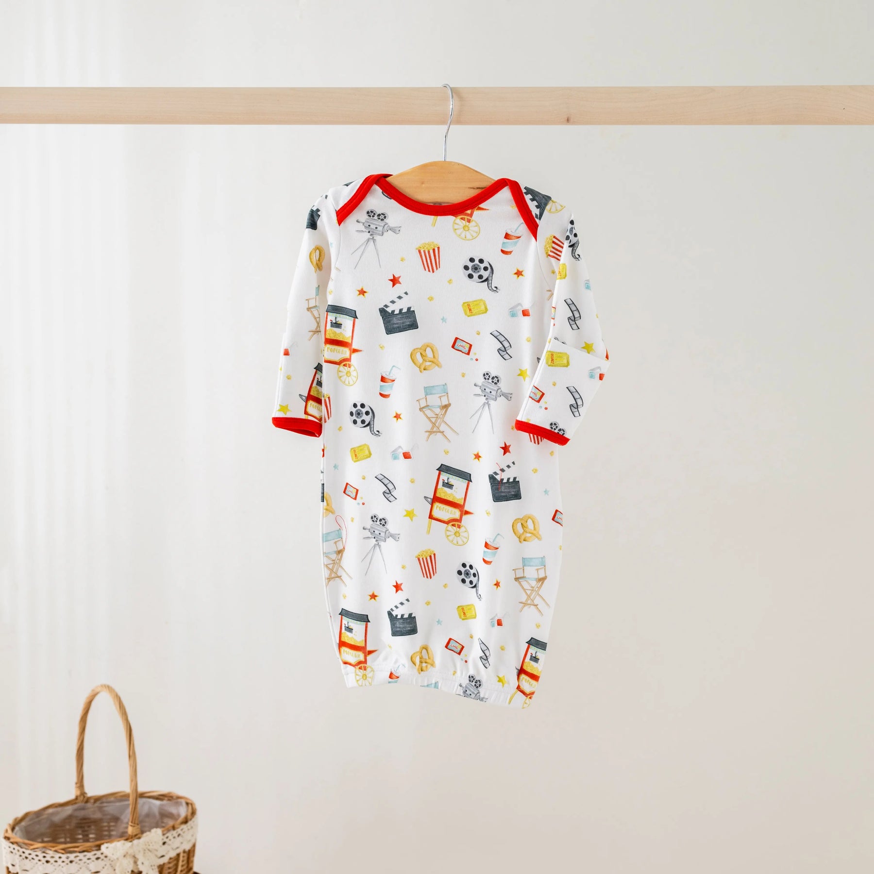 Movie Night Organic Cotton Pajamas Nola Tawk
