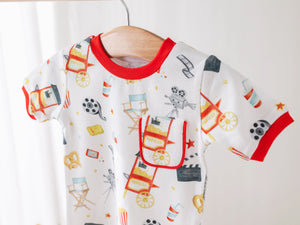 Movie Night Organic Cotton Pajamas Nola Tawk